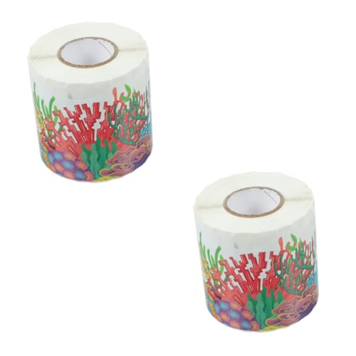 Uonlytech 2 Rollen Selbstklebender Dekorativer Rahmenaufkleber für Schwarze Tafeln Wasserdichtes Sticker Bordüre für Kindergarten Bastelprojekte Scrapbooking und von Uonlytech