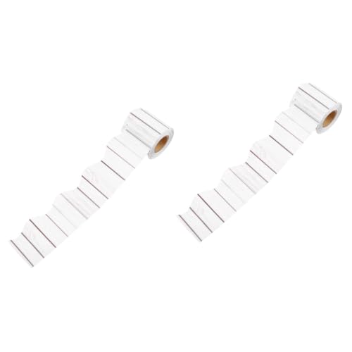 Uonlytech 2 Rollen Tafel-Rand-Aufkleber Pinnwand-Grenzen Planke Pinnwandpapier Dekorationen für die Pinnwand im Klassenzimmer Bulletin Board Vorräte abnehmbares Randpapier Grenzpapier Weiß Uonlytech 2 Rollen Tafel-Rand-Aufkleber Pinnwand-Grenzen Planke Pinnwandpapier Dekorationen für die Pinnwand im Klassenzimmer Bulletin Board Vorräte abnehmbares Randpapier Grenzpapier Weiß von Uonlytech