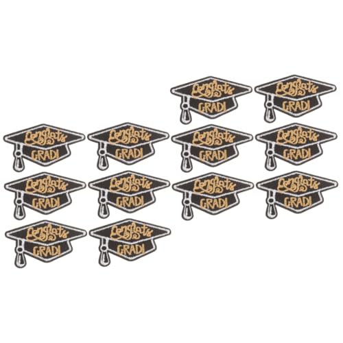 Uonlytech 2 Sätze Abschluss-aufnäher Zum Aufbügeln Flecken Name Stickerei Für Tagging Bestickt Flicken Aufnähen Flicken Aufbügeln Kleiderflicken Patch Applikation Nähen Stoff 6 Stück * 2 Uonlytech 2 Sätze Abschluss-aufnäher Zum Aufbügeln Flecken Name Stickerei Für Tagging Bestickt Flicken Aufnähen Flicken Aufbügeln Kleiderflicken Patch Applikation Nähen Stoff 6 Stück * 2 von Uonlytech