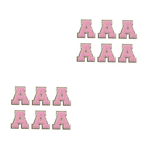 Uonlytech 2 Sätze Alphabet Patches Stickerei Aufnäher Für Kleidung Taschen Und Handtücher Einfache Anwendung Für Kreative Nähprojekte Bunte Designs Für Deko 6 Stücke * 2 Uonlytech 2 Sätze Alphabet Patches Stickerei Aufnäher Für Kleidung Taschen Und Handtücher Einfache Anwendung Für Kreative Nähprojekte Bunte Designs Für Deko 6 Stücke * 2 von Uonlytech