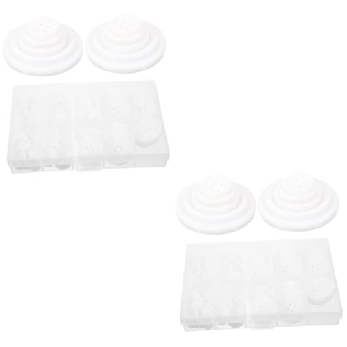 Uonlytech 2 Sätze Anzug Zum Nähen Von Knöpfen Stoff Für Nähzeug Mit Knöpfen Kleidung Mindest Knopf Empfindlich Bausatz Praktische Kleiderknöpfe Plastik Weiß 100 Stück * 2 Uonlytech 2 Sätze Anzug Zum Nähen Von Knöpfen Stoff Für Nähzeug Mit Knöpfen Kleidung Mindest Knopf Empfindlich Bausatz Praktische Kleiderknöpfe Plastik Weiß 100 Stück * 2 von Uonlytech