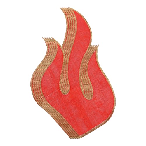 Uonlytech 2 Sätze Aufbügelbare Feuerflammen Patches Geometrische Stickerei Aufnäher Für Jeansjacken Kleidung Und Taschen Selbstklebend Zum Reparieren Und Dekorieren 5 Stück * 2 Uonlytech 2 Sätze Aufbügelbare Feuerflammen Patches Geometrische Stickerei Aufnäher Für Jeansjacken Kleidung Und Taschen Selbstklebend Zum Reparieren Und Dekorieren 5 Stück * 2 von Uonlytech