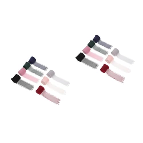 Uonlytech 2 Sätze Bastelbänder Fransenband Breites Dekorationsband Weinrot Schwarz Nude Mauve Dunkelgrün Für Blumensträuße Hochzeiten Und Diy Dekorationen Rolle 7rolle*2 Uonlytech 2 Sätze Bastelbänder Fransenband Breites Dekorationsband Weinrot Schwarz Nude Mauve Dunkelgrün Für Blumensträuße Hochzeiten Und Diy Dekorationen Rolle 7rolle*2 von Uonlytech