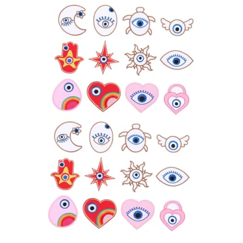 Uonlytech 2 Sätze Bekleidungsschuh Und Hutpatch Flicken Aufnähen Flecken Gestickte Anwendung Reparatur Rosa Cartoon-stickapplikation Aufnäher Für Kleidungsstücke Diy Patch Stoff 12 Stück * 2 Uonlytech 2 Sätze Bekleidungsschuh Und Hutpatch Flicken Aufnähen Flecken Gestickte Anwendung Reparatur Rosa Cartoon-stickapplikation Aufnäher Für Kleidungsstücke Diy Patch Stoff 12 Stück * 2 von Uonlytech