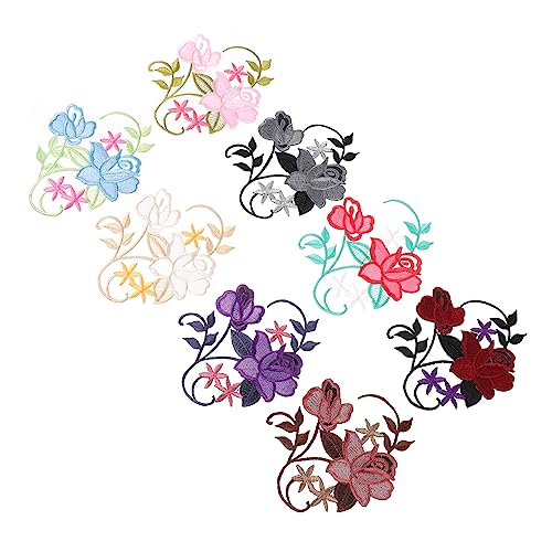 Uonlytech 2 Sätze Blumen Stickerei Stoff Aufkleber Bestickt Flecken Drinnen Party Nähen Dekoration Applikationen Für Hochzeit Patch Blumen- Bügeleisen Aufkleber Weihnachten 8 Stück * 2 Uonlytech 2 Sätze Blumen Stickerei Stoff Aufkleber Bestickt Flecken Drinnen Party Nähen Dekoration Applikationen Für Hochzeit Patch Blumen- Bügeleisen Aufkleber Weihnachten 8 Stück * 2 von Uonlytech