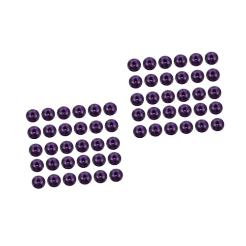 Uonlytech 2 Sätze Bunte Holzperlen Mit Karomuster Für Diy Schmuck Abstandshalter Für Armbänder Und Für Kreative Bastelprojekte 50 Stück * 2 von Uonlytech