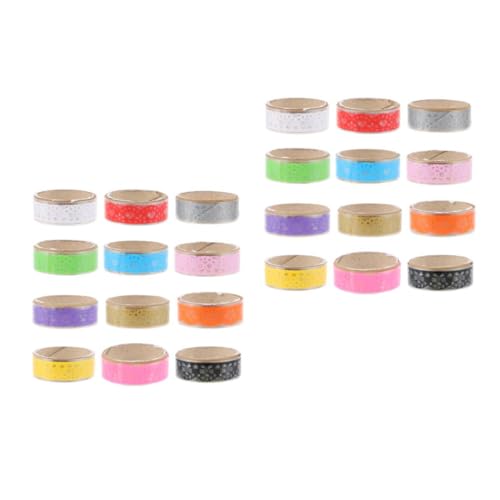 Uonlytech 2 Sätze Diy Album Dekoration Klebebänder Hübsche Spitzenborte Zufälligen Farben Und Stilen Für Scrapbooking Und Bastelprojekte Zufällige Farbe 12 Stück * 2 von Uonlytech