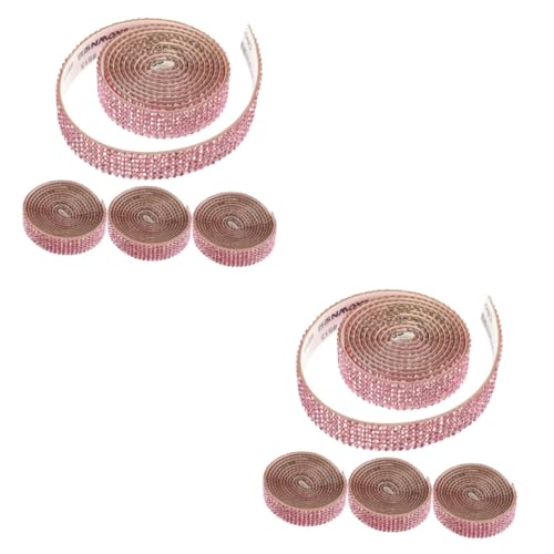 Uonlytech 2 Sätze Diy Decorative Diamond Aufkleber Dekorationen Für Trimmen Hochzeit Strass-patches Strassapplikationen Nähen Strasssteine zum Aufbügeln Rosy 4 Rollen * 2 Uonlytech 2 Sätze Diy Decorative Diamond Aufkleber Dekorationen Für Trimmen Hochzeit Strass-patches Strassapplikationen Nähen Strasssteine zum Aufbügeln Rosy 4 Rollen * 2 von Uonlytech