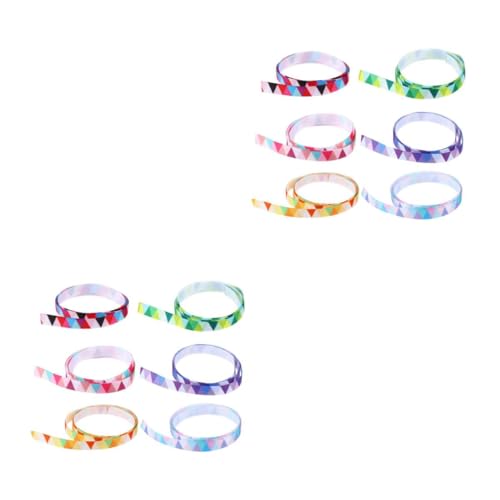 Uonlytech 2 Sätze Diy Schleifenband Für Handgemachte Ohrringe Dekorationszubehör Für Bastelprojekte Farbenfrohe Bänder Für Schmuck Und Haaraccessoires 12 Stück * 2 von Uonlytech