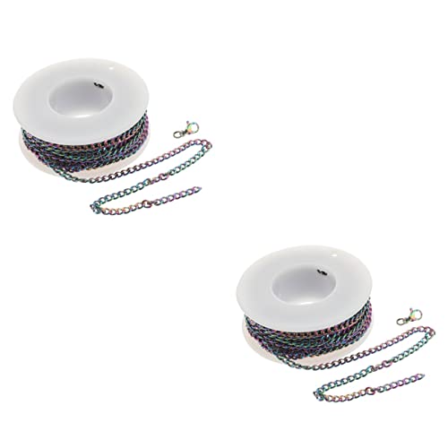 Uonlytech 2 Sätze Edelstahlkettenzubehör Klaue Groß Ersatz Schließe Hummer Schlüssel Schmuckkette Diy Schmuckketten Zur Herstellung Von Schmuck Diy -halskettekette Edelstahl 304 Bunt Uonlytech 2 Sätze Edelstahlkettenzubehör Klaue Groß Ersatz Schließe Hummer Schlüssel Schmuckkette Diy Schmuckketten Zur Herstellung Von Schmuck Diy -halskettekette Edelstahl 304 Bunt von Uonlytech