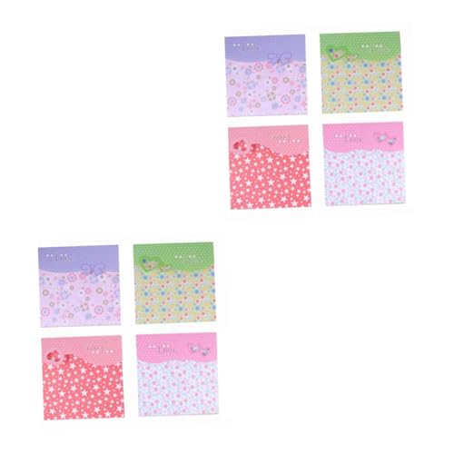 Uonlytech 2 Sätze Faltpapier Origami Papier Für Bunte Blumenmuster Für Diy Bastelprojekte Und Kreative Kunstwerke Zufällige Designs 72 Stück * 2 von Uonlytech