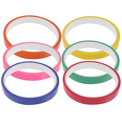 Uonlytech 2 Sätze Farbiges Band Handwerk Klebrig Uv Streifen Anti-stress-klebeband Klebeband Zum Stressabbau Bunte Klebebänder Multifunktions-klebeband Plastik 6 Rollen * 2 Uonlytech 2 Sätze Farbiges Band Handwerk Klebrig Uv Streifen Anti-stress-klebeband Klebeband Zum Stressabbau Bunte Klebebänder Multifunktions-klebeband Plastik 6 Rollen * 2 von Uonlytech