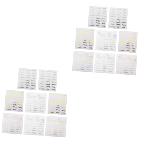 Uonlytech 2 Sätze Flaschenaufkleber Für Ätherische Öle Klebeetiketten Flaschenaufkleber Selber Machen Etiketten Für Ätherische Öle Etiketten Mit Ätherischen Ölen Pvc-aufkleber 8 Blätter * 2 von Uonlytech