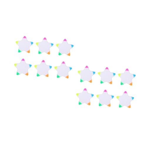 Uonlytech 2 Sätze Fünf-farben-highlighter Pastell Mehrfarbig Kreative Highlighter Textmarker Star Fluoreszierende Stifte Marker Kind Markierungen Sortiert Bunt Plastik 6 Stücke * 2 Uonlytech 2 Sätze Fünf-farben-highlighter Pastell Mehrfarbig Kreative Highlighter Textmarker Star Fluoreszierende Stifte Marker Kind Markierungen Sortiert Bunt Plastik 6 Stücke * 2 von Uonlytech