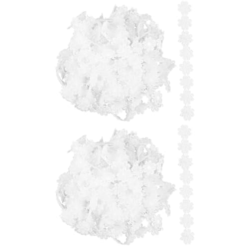 Uonlytech 2 Sätze Gestickte Blumen Und Spitzenbesatz Stoff Blumen Stickerei Blumen Spitze Ornament Kleidung Blumenstreifen Weißes Polyestergarn 3 Stück * 2 Uonlytech 2 Sätze Gestickte Blumen Und Spitzenbesatz Stoff Blumen Stickerei Blumen Spitze Ornament Kleidung Blumenstreifen Weißes Polyestergarn 3 Stück * 2 von Uonlytech
