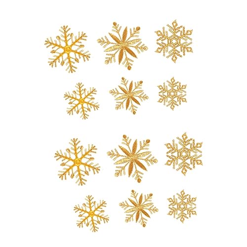 Uonlytech 2 Sätze Goldene Schneeflocke Bestickte Patches Für Weihnachten Diy Stoffaufnäher Bügelbare Applikationen Zur Dekoration Von Kleidung Taschen Und Mehr 6 Stücke * 2 Uonlytech 2 Sätze Goldene Schneeflocke Bestickte Patches Für Weihnachten Diy Stoffaufnäher Bügelbare Applikationen Zur Dekoration Von Kleidung Taschen Und Mehr 6 Stücke * 2 von Uonlytech