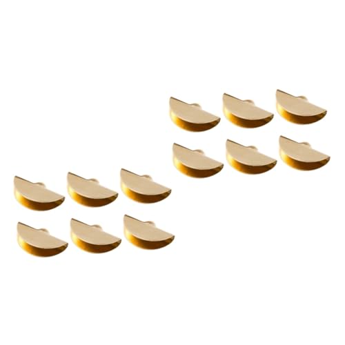 Uonlytech 2 Sätze Halbrunde Clip Tassel Clips Fächerförmige Schmuckverschlüsse Taschenbefestigungen Für Dekoration Goldene Zubehörteile Für Bastelprojekte 100 Stück * 2 Uonlytech 2 Sätze Halbrunde Clip Tassel Clips Fächerförmige Schmuckverschlüsse Taschenbefestigungen Für Dekoration Goldene Zubehörteile Für Bastelprojekte 100 Stück * 2 von Uonlytech