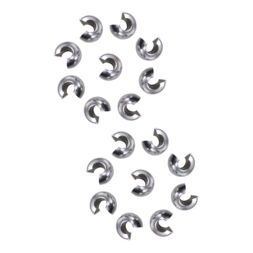 Uonlytech 2 Sätze Halskette Verschluss Schnallen Für Schlüsselanhänger Schließe Schleife Halter Bastelbedarf Hand Schmuck Schmuckzubehör Schmuck Verschluss Rostfreier Stahl 200 Stück * 2 von Uonlytech