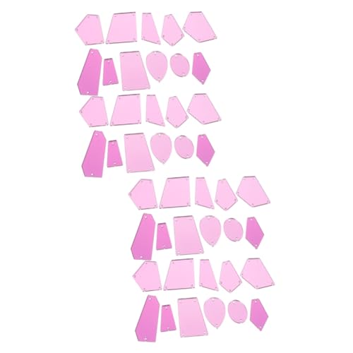 Uonlytech 2 Sätze Handgenähte Acrylspiegel Dekorationen Glänzende Strasssteine Für Diy Bekleidung Einzigartige Nähsteine Für Bastelprojekte 50 Stück * 2 Uonlytech 2 Sätze Handgenähte Acrylspiegel Dekorationen Glänzende Strasssteine Für Diy Bekleidung Einzigartige Nähsteine Für Bastelprojekte 50 Stück * 2 von Uonlytech