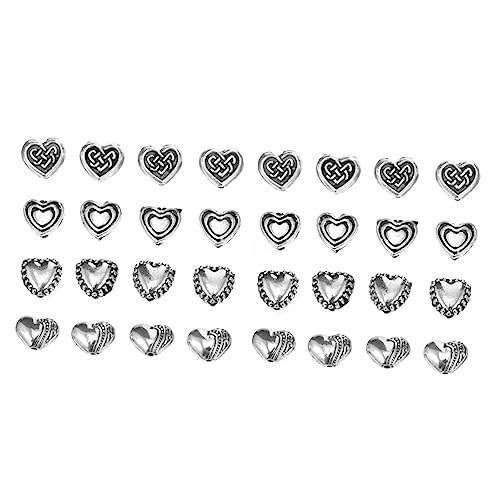 Uonlytech 2 Sätze Herzförmige Perlen DIY Lose Perlen Armbandherstellung DIY Perlen Herzschmuck Perlenarmband Herzperlen Armbandanhänger Herzförmige Schmuckanhänger Für 100 Stück * 2 Uonlytech 2 Sätze Herzförmige Perlen DIY Lose Perlen Armbandherstellung DIY Perlen Herzschmuck Perlenarmband Herzperlen Armbandanhänger Herzförmige Schmuckanhänger Für 100 Stück * 2 von Uonlytech