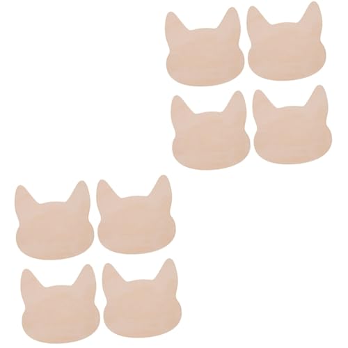 Uonlytech 2 Sätze Katzenkopfverzierungen Scheiben Rustikale Mittelstücke Für Tische Dekoration Carving Malen Ausschnitte Party-diy-zubehör Hölzern Beige 4 Stücke * 2 Uonlytech 2 Sätze Katzenkopfverzierungen Scheiben Rustikale Mittelstücke Für Tische Dekoration Carving Malen Ausschnitte Party-diy-zubehör Hölzern Beige 4 Stücke * 2 von Uonlytech
