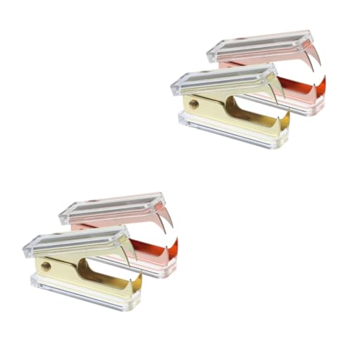 Uonlytech 2 Sätze Klammerentferner Mini Werkzeug Büro Handgehaltener Klammerabzieher Handhefter Schwerer Duty Grundnahrungsnadelentferner Tragbar Hefterentferner Metall 2 Stücke * 2 Uonlytech 2 Sätze Klammerentferner Mini Werkzeug Büro Handgehaltener Klammerabzieher Handhefter Schwerer Duty Grundnahrungsnadelentferner Tragbar Hefterentferner Metall 2 Stücke * 2 von Uonlytech