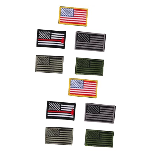 Uonlytech 2 Sätze Klett Patch Taktische Stickerei Abzeichen Für Rucksäcke Kleidung Und Hüte Strapazierfähige Und Atmungsaktive Stoffaufnäher Für Diy Projekte 5 Stücke * 2 Uonlytech 2 Sätze Klett Patch Taktische Stickerei Abzeichen Für Rucksäcke Kleidung Und Hüte Strapazierfähige Und Atmungsaktive Stoffaufnäher Für Diy Projekte 5 Stücke * 2 von Uonlytech