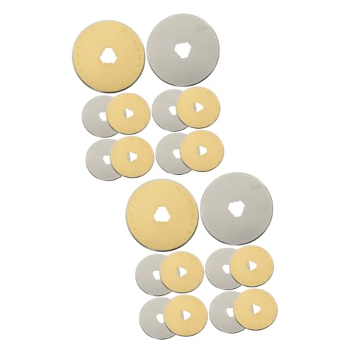 Uonlytech 2 Sätze Klingen Für Rollschneider Für Stoff Rollschneider Quilt Basteln Schneidematerial Maschinenkompatibel Zum Nähen Ersatzklingen Handrundklingen Klingen 10 Stück * 2 Uonlytech 2 Sätze Klingen Für Rollschneider Für Stoff Rollschneider Quilt Basteln Schneidematerial Maschinenkompatibel Zum Nähen Ersatzklingen Handrundklingen Klingen 10 Stück * 2 von Uonlytech