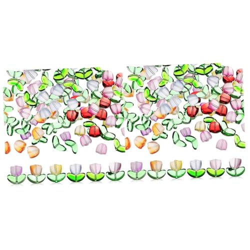 Uonlytech 2 Sätze Kristall Glasperlen Tulpe Blumen- Reiz Perlen Für Schmuckhersteller Schüttgasperlen Blumenperlen Für Die Schmuckherstellung Schüttgüter 80 Stück * 2 Uonlytech 2 Sätze Kristall Glasperlen Tulpe Blumen- Reiz Perlen Für Schmuckhersteller Schüttgasperlen Blumenperlen Für Die Schmuckherstellung Schüttgüter 80 Stück * 2 von Uonlytech