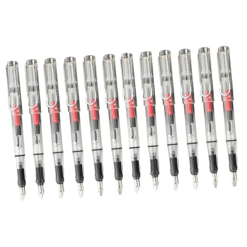 Uonlytech 2 Sätze Kunststift Zeichnung Füllfederhalter Zum Zeichnen Kalligrafiestifte Zum Schreiben Büro Stift Füllfederhalter Für Kalligrafie Einfacher Füllfederhalter Plastik 6 Stücke * 2 Uonlytech 2 Sätze Kunststift Zeichnung Füllfederhalter Zum Zeichnen Kalligrafiestifte Zum Schreiben Büro Stift Füllfederhalter Für Kalligrafie Einfacher Füllfederhalter Plastik 6 Stücke * 2 von Uonlytech