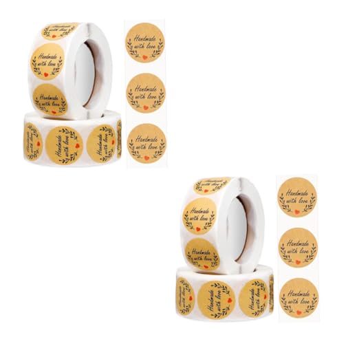 Uonlytech 2 Sätze Liebe Aufkleber Kreis Für Runde Aufkleberetiketten Aufkleber-etiketten Machen Handgefertigt Backen Konservenaufkleber Name Kraftpapier 2 Rollen * 2 Uonlytech 2 Sätze Liebe Aufkleber Kreis Für Runde Aufkleberetiketten Aufkleber-etiketten Machen Handgefertigt Backen Konservenaufkleber Name Kraftpapier 2 Rollen * 2 von Uonlytech