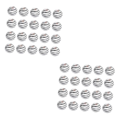 Uonlytech 2 Sätze Lose Holzperlen Perlen Für Die Herstellung Von Armbändern Reiz Uv Runden Runde Perlen Lieferungen Perlen Für Schmuckhersteller Hölzern 20 Stück * 2 von Uonlytech