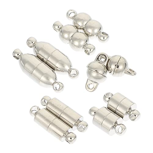 Uonlytech 2 Sätze Magnetverschlüsse Für Armbänder Und Diy Schmuck Zubehör Hochwertigem Legierungsmaterial Leicht Und Platzsparend Zum Basteln Und Reparieren Von Schmuck 5 Paare * 2 Uonlytech 2 Sätze Magnetverschlüsse Für Armbänder Und Diy Schmuck Zubehör Hochwertigem Legierungsmaterial Leicht Und Platzsparend Zum Basteln Und Reparieren Von Schmuck 5 Paare * 2 von Uonlytech