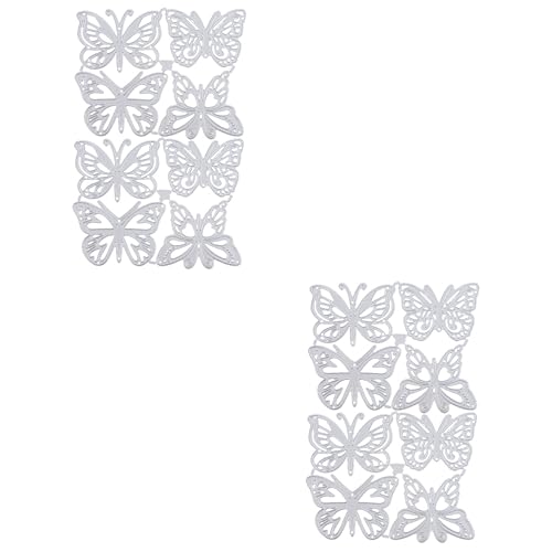Uonlytech 2 Sätze Metalldämmerung Sterben Schmetterling Party Stanzformen Papier Scrapbooking Kartenherstellung Stirbt Dekorative Prägeschablone Bastelvorlage Kohlenstoffstahl 8 Stück * 2 Uonlytech 2 Sätze Metalldämmerung Sterben Schmetterling Party Stanzformen Papier Scrapbooking Kartenherstellung Stirbt Dekorative Prägeschablone Bastelvorlage Kohlenstoffstahl 8 Stück * 2 von Uonlytech