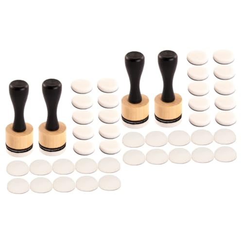Uonlytech 2 Sätze Mini Schwamm Pinselwerkzeug Malschwamm Schwammwalzen zum Streichen Schwämme Schaumstoff-Malstempel Malwerkzeuge für Maler Bastelpinsel zum Mischen von Tinte Gummi von Uonlytech