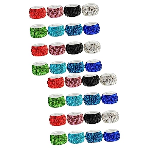 Uonlytech 2 Sätze Perlenarmbandzubehör Spacer Handwerk Herstellung Schmuck Schüttgut Abstandshalter Ästhetisch Strass-abstandsperlen Ein Strassstein Zufällige Farbe 200 Stück * 2 Uonlytech 2 Sätze Perlenarmbandzubehör Spacer Handwerk Herstellung Schmuck Schüttgut Abstandshalter Ästhetisch Strass-abstandsperlen Ein Strassstein Zufällige Farbe 200 Stück * 2 von Uonlytech