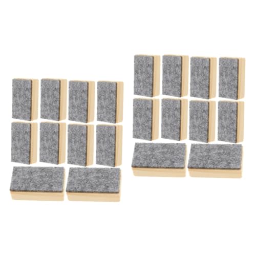 Uonlytech 2 Sätze Radiergummi Tafel Löschbar Kreidebrett Sauber Schwarz Bretter Whiteboard-radierer Eraser Im Klassenzimmer Miniatur-kreideradierer Mini-trockenradierer Hölzern 10 Stück * 2 Uonlytech 2 Sätze Radiergummi Tafel Löschbar Kreidebrett Sauber Schwarz Bretter Whiteboard-radierer Eraser Im Klassenzimmer Miniatur-kreideradierer Mini-trockenradierer Hölzern 10 Stück * 2 von Uonlytech