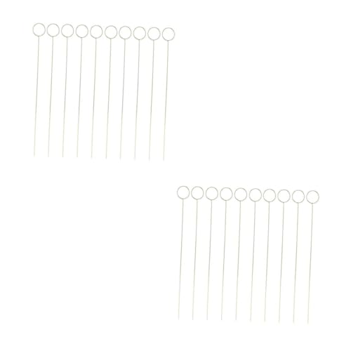 Uonlytech 2 Sätze Runde Kartenhalter Für Hochzeiten Geburtstagsfeiern Und Metallische Blumenstecker Zur Stilvollen Tischdekoration Und Identifizierung Von Gästen 60 Stück * 2 von Uonlytech