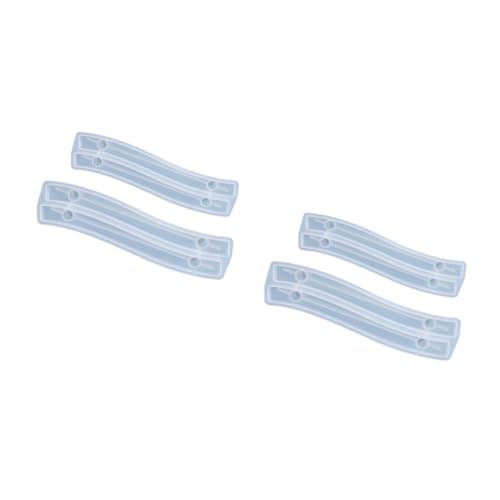 Uonlytech 2 Sätze Silikonform Für Fruchtschalen Griffe Diy Epoxidharz Gießform Für Dekorative Handgriffe Für Zuhause Restaurant Und Bar Kreative Gestaltung Und Ersatz Für Alte 2 Stücke * 2 von Uonlytech