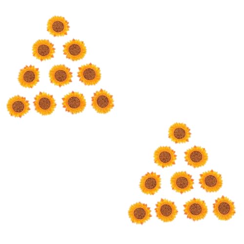 Uonlytech 2 Sätze Sonnenblume Stickerei Patches Stoffaufnäher Für Kleidung Reparatur Und Dekoration Für Handarbeiten Bunte Und Langlebige Designs 10 Stück * 2 Uonlytech 2 Sätze Sonnenblume Stickerei Patches Stoffaufnäher Für Kleidung Reparatur Und Dekoration Für Handarbeiten Bunte Und Langlebige Designs 10 Stück * 2 von Uonlytech