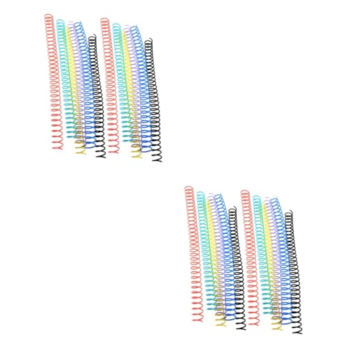 Uonlytech 2 Sätze Spulenbuch Spiral- Aktenordner Kreise Buchspulen Binden Bindungsspulen Abnehmbare Bindemittelringe Lose Blattspule Buchbinderinge Binderinge Für Diy Plastik 12 Stücke * 2 Uonlytech 2 Sätze Spulenbuch Spiral- Aktenordner Kreise Buchspulen Binden Bindungsspulen Abnehmbare Bindemittelringe Lose Blattspule Buchbinderinge Binderinge Für Diy Plastik 12 Stücke * 2 von Uonlytech