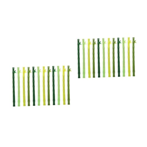 Uonlytech 2 Sätze Teiliges Bambus Kugelschreiber Schwarz Ergonomische Rutschfeste Stifte Für Schule Und Büro Für Notizen Und Prüfungen Zufällige Farben 12 Stücke * 2 Uonlytech 2 Sätze Teiliges Bambus Kugelschreiber Schwarz Ergonomische Rutschfeste Stifte Für Schule Und Büro Für Notizen Und Prüfungen Zufällige Farben 12 Stücke * 2 von Uonlytech