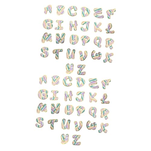 Uonlytech 2 Sätze Teiliges Buchstaben Patches Für Kleidung Gestickte Aufnäher Zum Aufbügeln Farbige Applikationen Für Diy Projekte Für Jacken Hüte Und Jeans 26 Stück * 2 Uonlytech 2 Sätze Teiliges Buchstaben Patches Für Kleidung Gestickte Aufnäher Zum Aufbügeln Farbige Applikationen Für Diy Projekte Für Jacken Hüte Und Jeans 26 Stück * 2 von Uonlytech