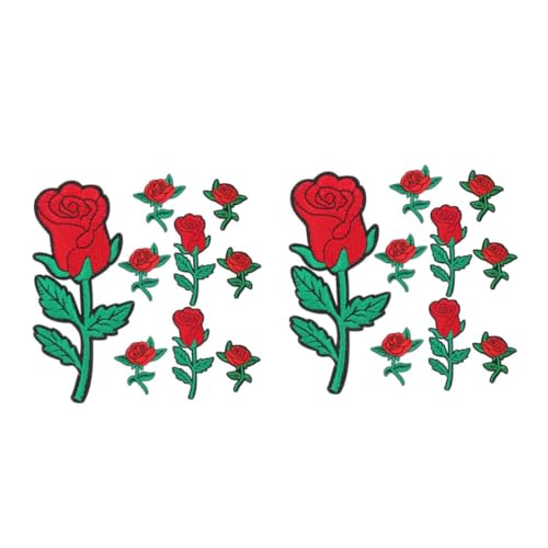 Uonlytech 2 Sätze Teiliges Flower Patch Dekorative Stoffaufnäher Für Diy Nähprojekte Geeignet Zum Aufnähen Und Aufbügeln Für Kleidung Taschen Und Handarbeiten 9 Stück * 2 Uonlytech 2 Sätze Teiliges Flower Patch Dekorative Stoffaufnäher Für Diy Nähprojekte Geeignet Zum Aufnähen Und Aufbügeln Für Kleidung Taschen Und Handarbeiten 9 Stück * 2 von Uonlytech