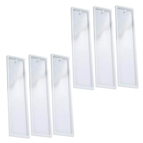 Uonlytech 2 Sätze Teiliges Silikon Lesezeichen Gießform Transparente Diy Epoxidharz Form Für Kreative Lesezeichen Für Handarbeit Und Bastelprojekte 6 Stücke * 2 Uonlytech 2 Sätze Teiliges Silikon Lesezeichen Gießform Transparente Diy Epoxidharz Form Für Kreative Lesezeichen Für Handarbeit Und Bastelprojekte 6 Stücke * 2 von Uonlytech