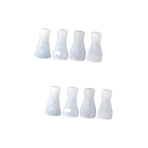 Uonlytech 2 Sätze Teiliges Silikon Ring Halter Gießform Für Diy Epoxidharz Bastelprojekte Flexible Sichere Silikonformen Für Ringe Kerzen Seifen Und Mehr 4 Stück * 2 von Uonlytech