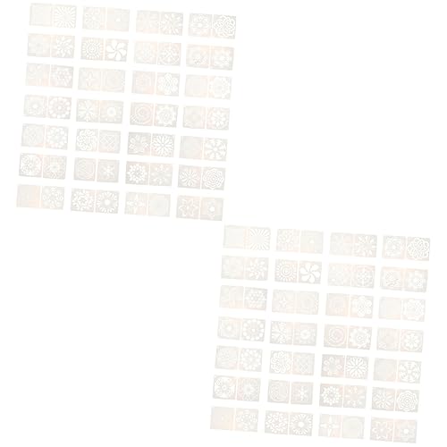 Uonlytech 2 Sätze Teiliges Wiederverwendbares Mandala Schablonen Praktische Diy Malvorlagen Für Kreative Bastelprojekte Für Scrapbooking Und Wandgestaltung 56 Stücke * 2 Uonlytech 2 Sätze Teiliges Wiederverwendbares Mandala Schablonen Praktische Diy Malvorlagen Für Kreative Bastelprojekte Für Scrapbooking Und Wandgestaltung 56 Stücke * 2 von Uonlytech