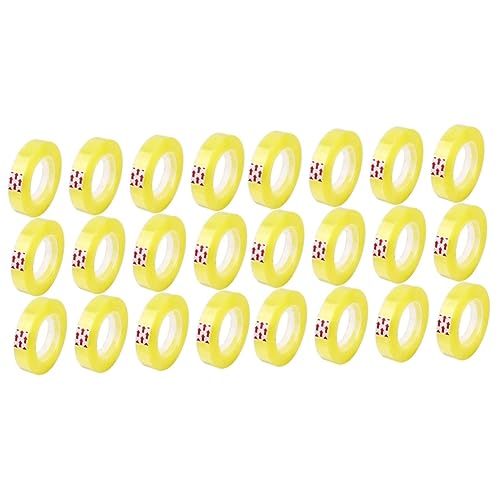 Uonlytech 2 Sätze Transparentes Klebeband Für Bürobedarf Versand Und Verpackungsklebeband Bopp Material Mit Starker Haftung Für Büro Schule Und Heimbedarf 12 Stücke * 2 Uonlytech 2 Sätze Transparentes Klebeband Für Bürobedarf Versand Und Verpackungsklebeband Bopp Material Mit Starker Haftung Für Büro Schule Und Heimbedarf 12 Stücke * 2 von Uonlytech