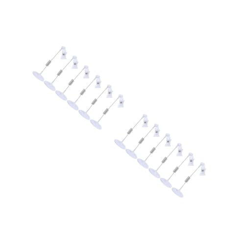Uonlytech 2 Sätze Verkaufsständer Für Preisschilder Etikett Anzeige Inhaber Praktischer Displayhalter Cliphalter Für Handelsschilder Preisschildhalter Namensclip P.s 6 Stück * 2 von Uonlytech
