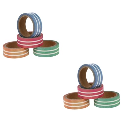 Uonlytech 2 Sätze Washi Tape Maker Bastelbedarf Selbstklebendes Planerzubehör Pastellpapier Abdeckband Für Dekoratives Bastelband Scrapbook Ästhetische Muster 4 Rollen * 2 Uonlytech 2 Sätze Washi Tape Maker Bastelbedarf Selbstklebendes Planerzubehör Pastellpapier Abdeckband Für Dekoratives Bastelband Scrapbook Ästhetische Muster 4 Rollen * 2 von Uonlytech